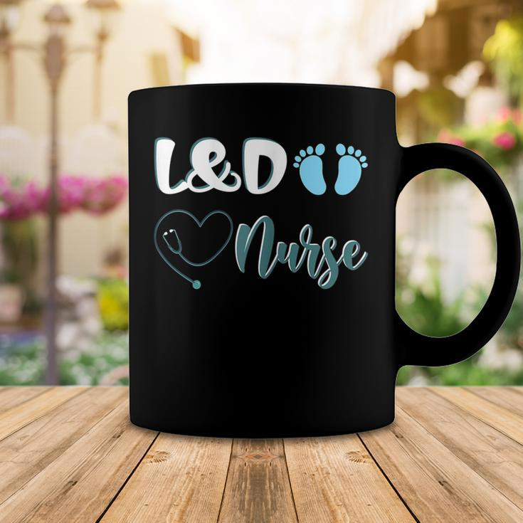 Womens L&D Nurse Labor And Delivery Nurse V2 Coffee Mug Funny Gifts