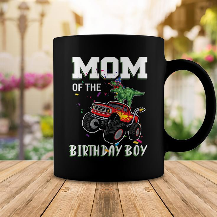 Womens Mom Of The Birthday Boy Your Funny Monster Truck Birthday Coffee Mug Funny Gifts