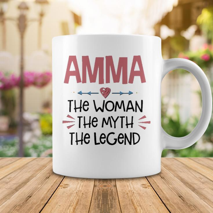 Amma Grandma Gift Amma The Woman The Myth The Legend Coffee Mug Funny Gifts