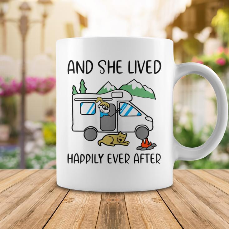 And She Lived Happily Ever After Coffee Mug Funny Gifts