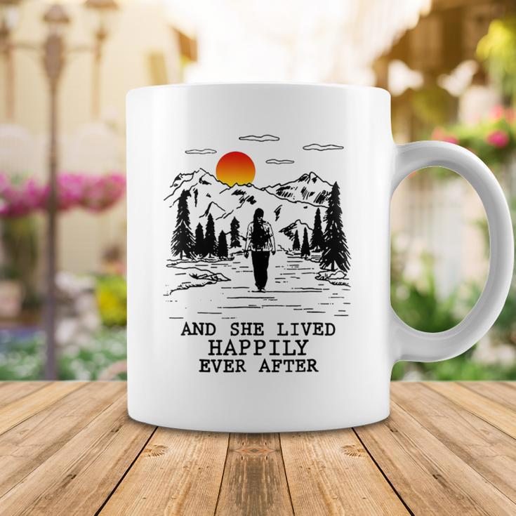 And She Lived Happily Ever After Coffee Mug Funny Gifts