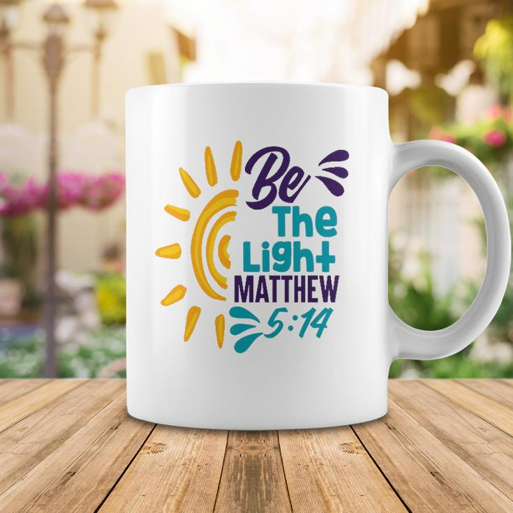 Be A Nice Human - Be The Light Matthew 5 14 Christian Coffee Mug Unique Gifts