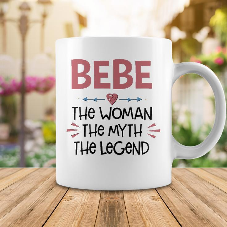 Bebe Grandma Gift Bebe The Woman The Myth The Legend Coffee Mug Funny Gifts
