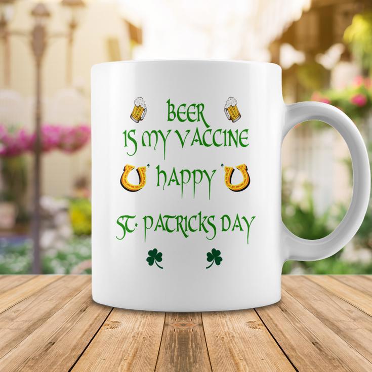 Beer Is My Vaccine Funny St Patricks 608 Shirt Coffee Mug Funny Gifts