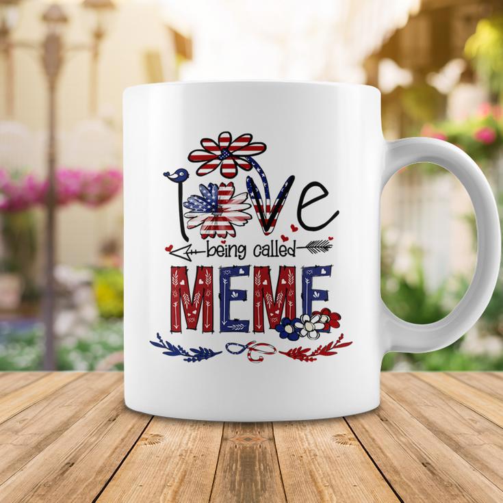 Being Called Meme Sunflower Usa Flag 684 Shirt Coffee Mug Funny Gifts