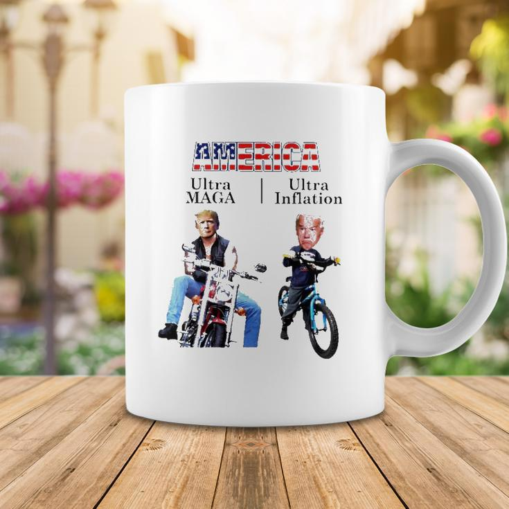 Best America Trump Ultra Maga Biden Ultra Inflation Coffee Mug Unique Gifts