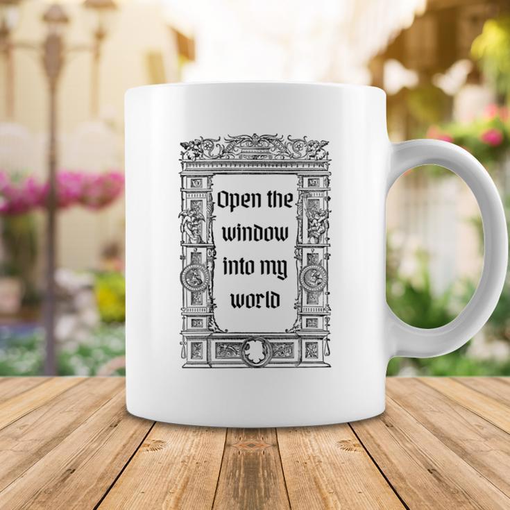 Black White Gothic Medieval Coffee Mug Funny Gifts