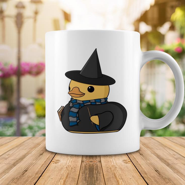 Blue Silver Ducky Wizard Coffee Mug Funny Gifts