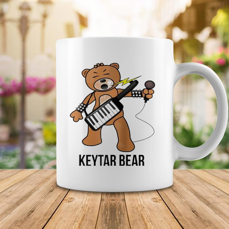 Boston Keytar Bear Street Performer Keyboard Playing Gift Raglan Baseball Tee Coffee Mug Unique Gifts