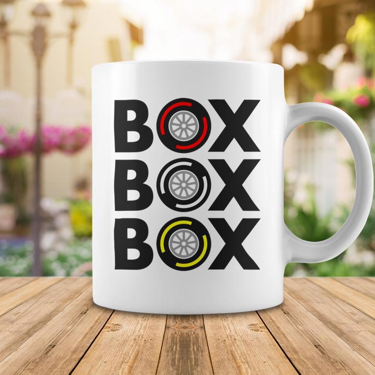 Box Box Box F1 Tyre Compound Design V2 Coffee Mug Funny Gifts