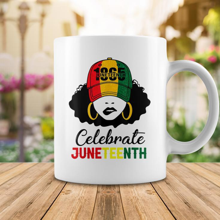 Celebrate Junenth 1865 Black Girl Magic Melanin Women Coffee Mug Unique Gifts