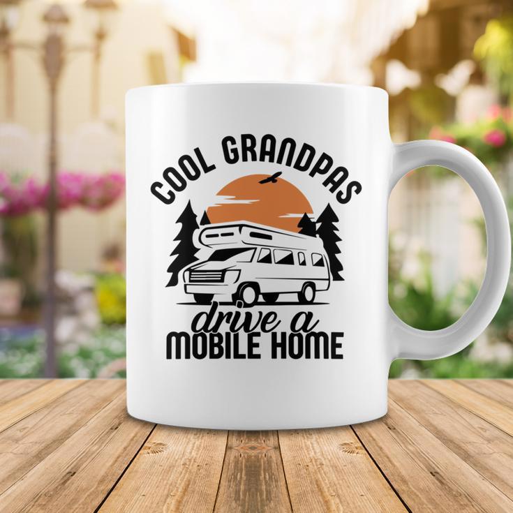 Cool Grandpas Drive A Mobile Home Coffee Mug Funny Gifts