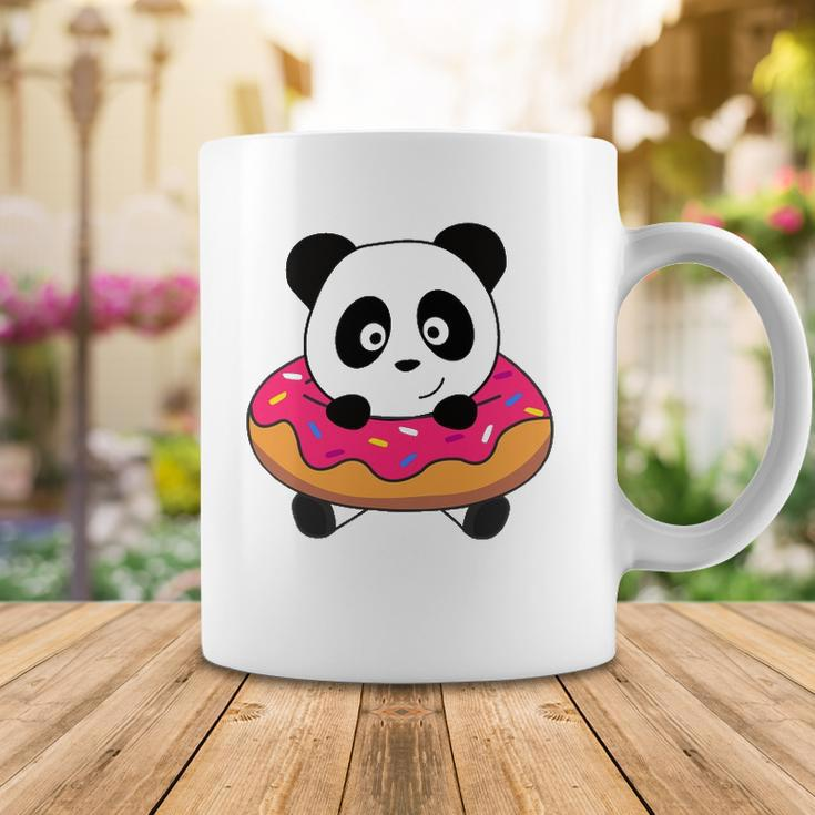 Cute Panda Bear Pandas Donut Sprinkles Coffee Mug Unique Gifts