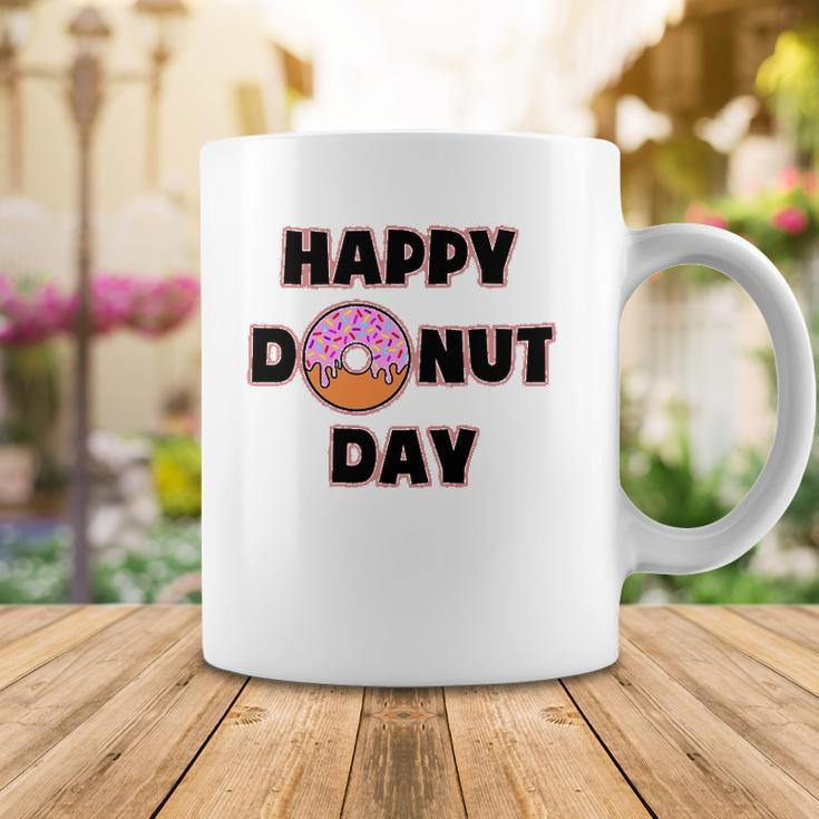 Donut Design For Women And Men - Happy Donut Day Coffee Mug Unique Gifts
