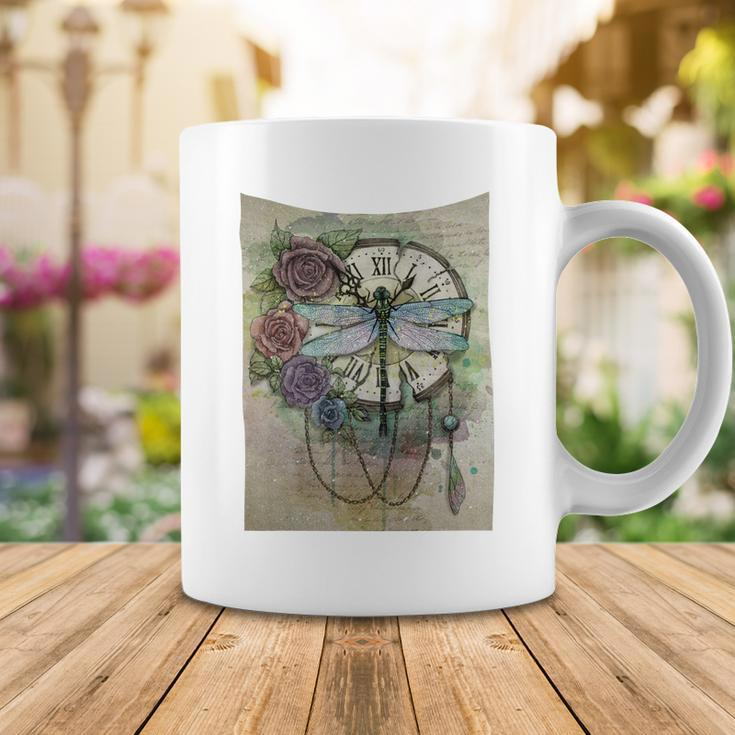 Dragonfly Time Coffee Mug Unique Gifts