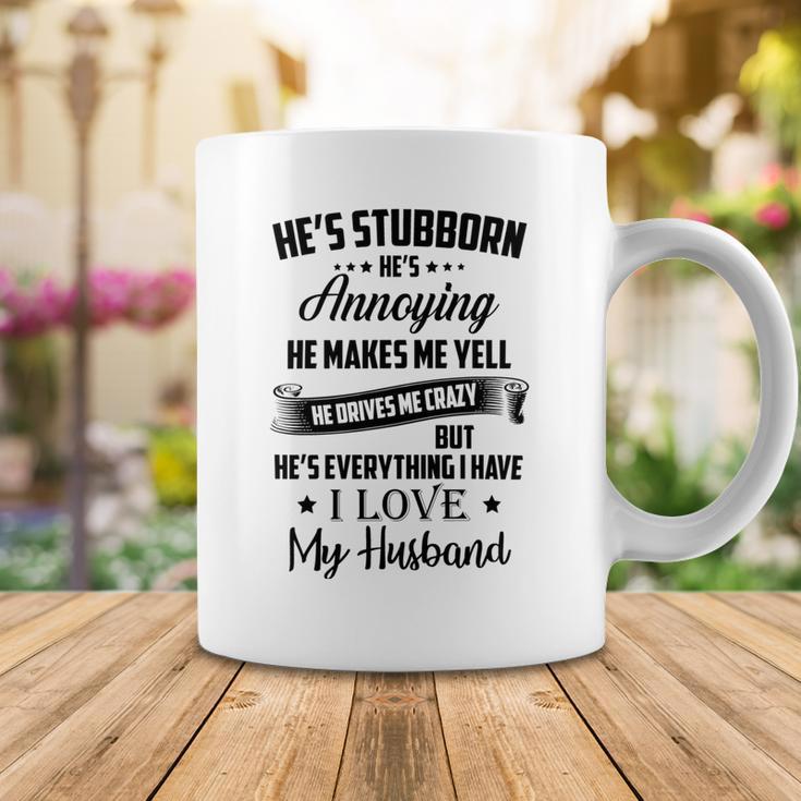 Family I Love My Husband Coffee Mug Funny Gifts