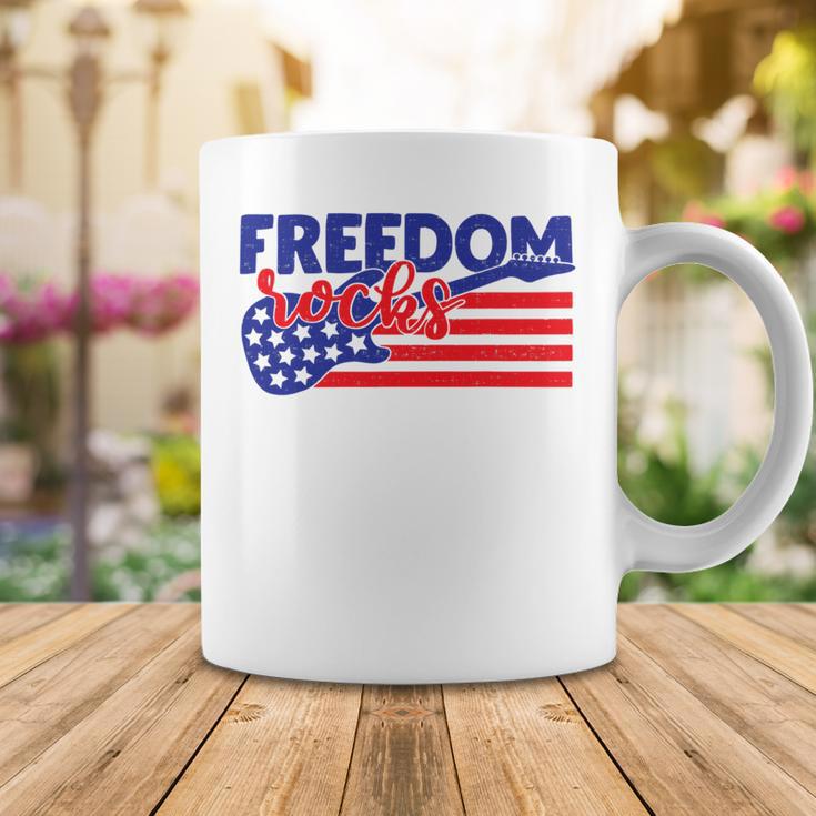 Freedom Rocks Musician Guitarist 721 Shirt Coffee Mug Funny Gifts