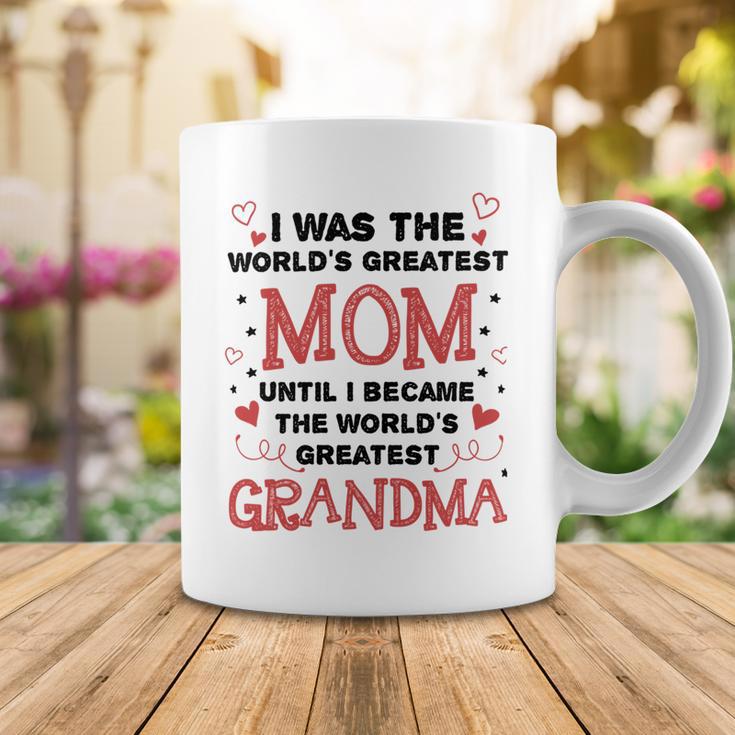 From Worlds Greatest Mom To Worlds Greatest Grandma 84 Trending Shirt Coffee Mug Funny Gifts