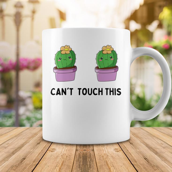 Funny Cactus Cant Touch This Coffee Mug Funny Gifts