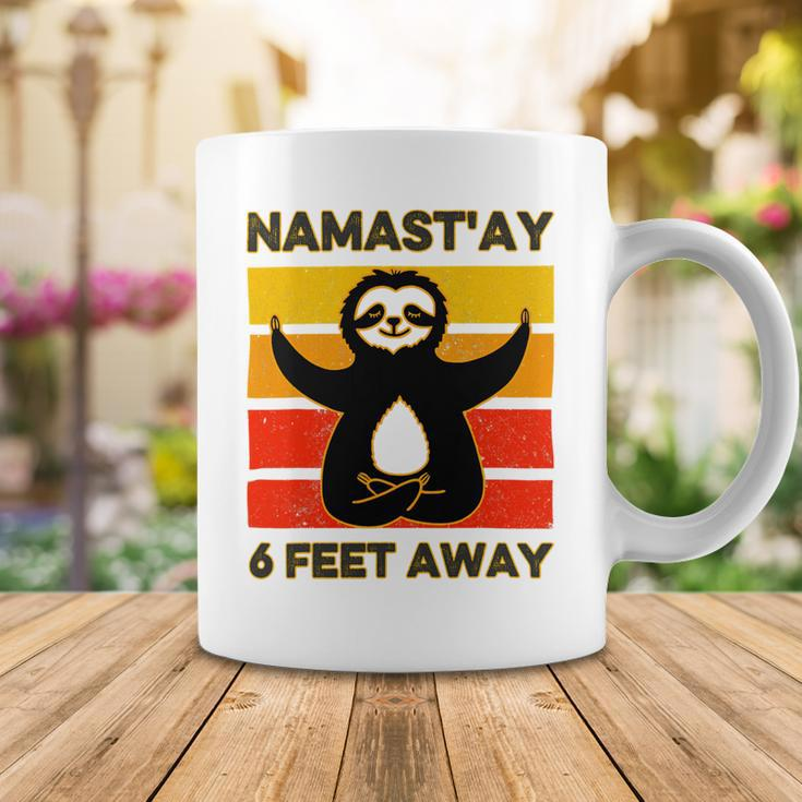 Funny Cute Sloth Yoga Namastay Social 863 Shirt Coffee Mug Funny Gifts