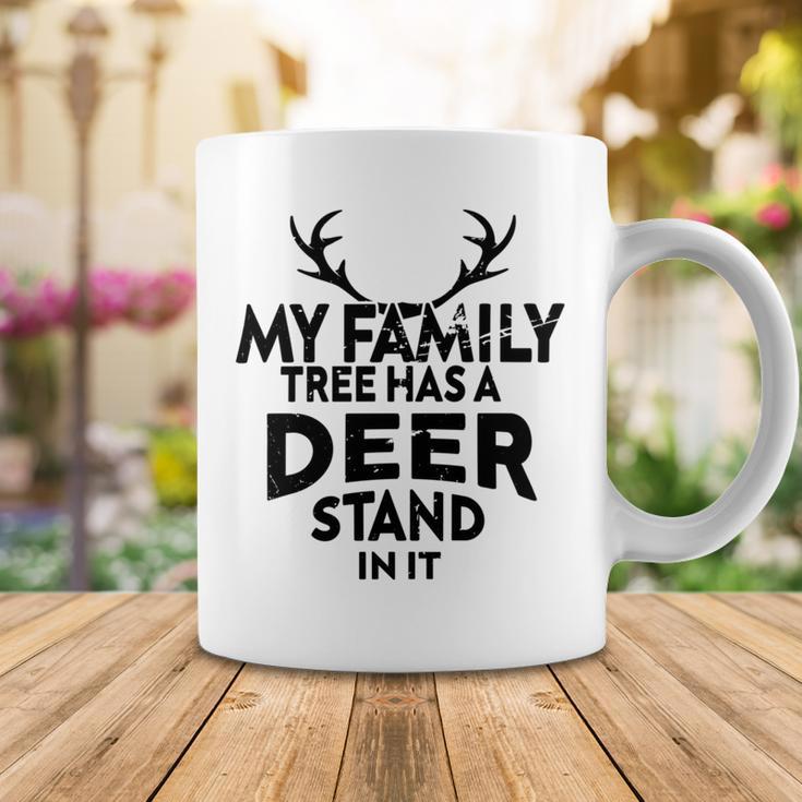 Funny Deer Quotemy Family Tree Has A Deer Stand In It Deer Lovers Coffee Mug Funny Gifts