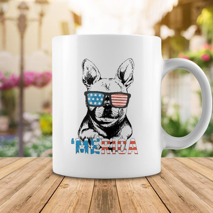 Funny Frenchie Merica Gift Boys Girls Dog Lover 4Th July Coffee Mug Unique Gifts