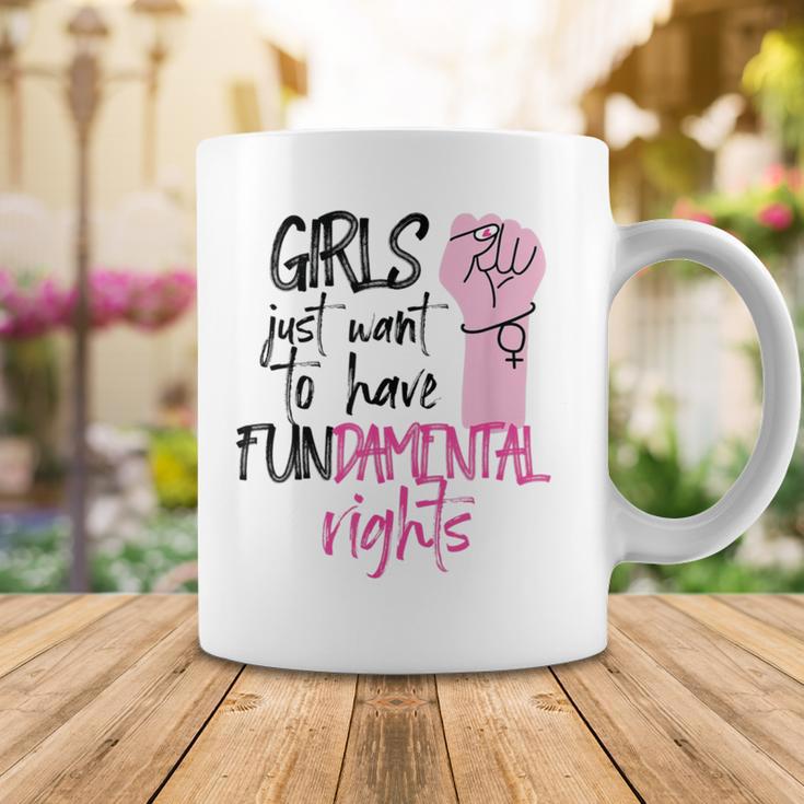 Girls Just Wanna Have Fundamental Human Rights Funny V2 Coffee Mug Funny Gifts