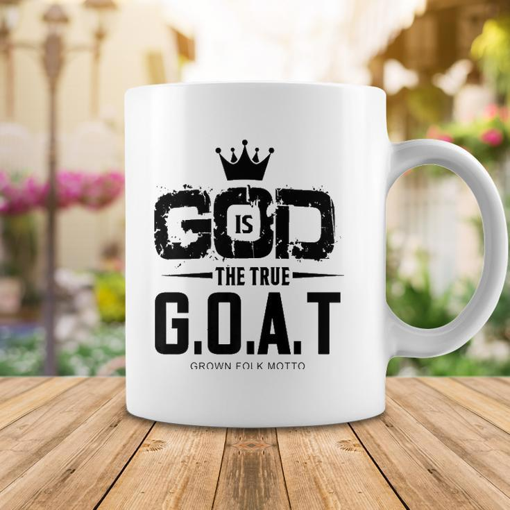 God Is The Greatest Of All Time GOAT Inspirational Coffee Mug Unique Gifts