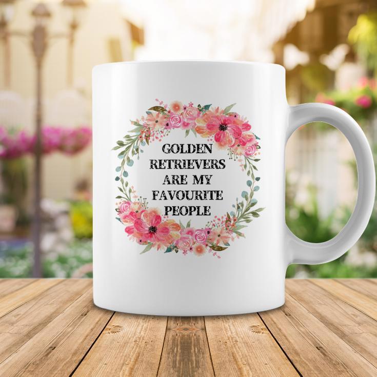 Golden Retrievers Are My Favourite People Coffee Mug Funny Gifts