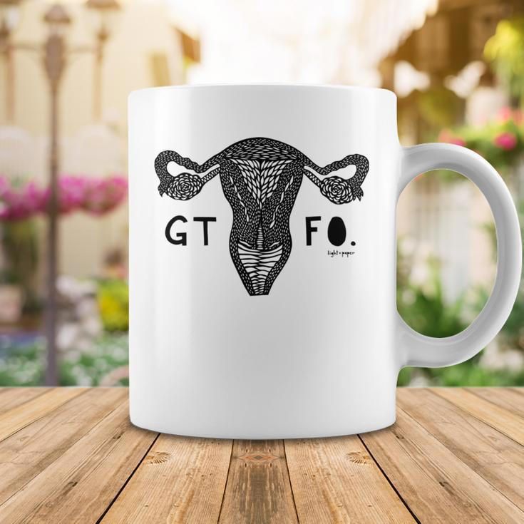 Gtfo Uterus Black Print Perfect Gift Coffee Mug Funny Gifts