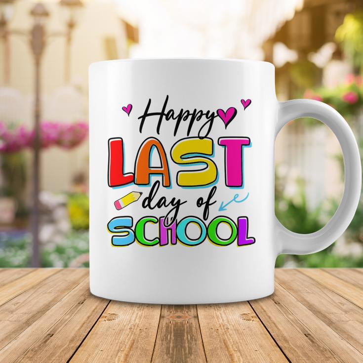 Happy Last Day Of School Graduation Students And Teacher Coffee Mug Funny Gifts