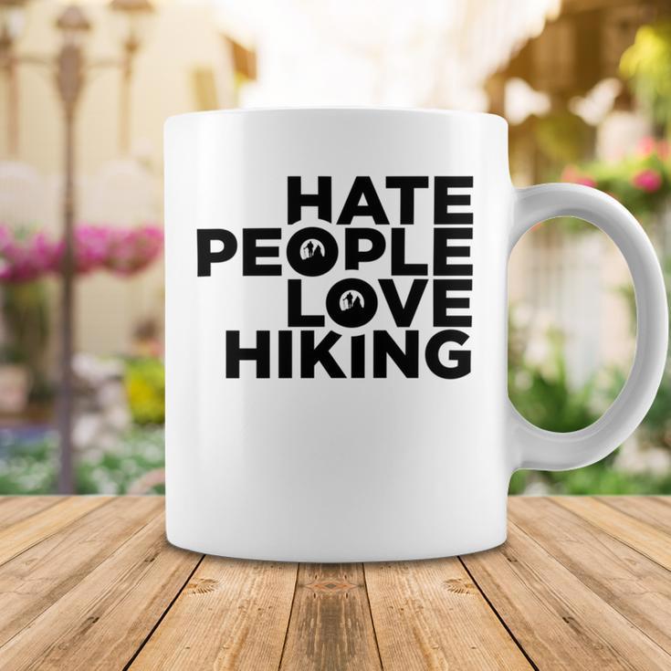 Hate People Love Hiking V2 Coffee Mug Funny Gifts