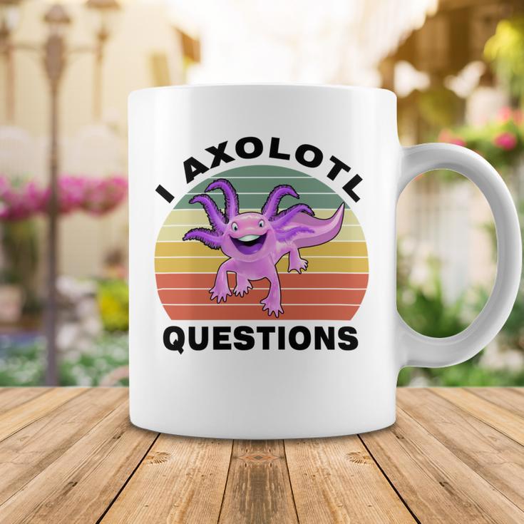 I Axlotl Questions Cute Axlotl V2 Coffee Mug Funny Gifts