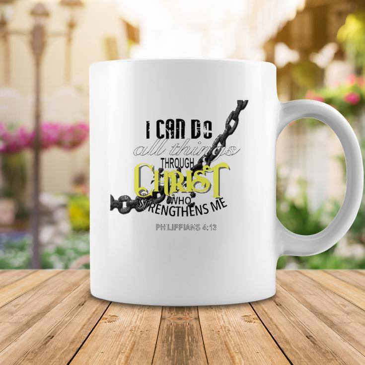 I Can Do All Things Through Christ Philippians 413 Bible Coffee Mug Unique Gifts
