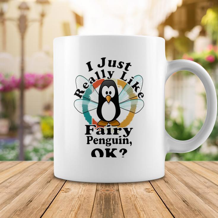 I Really Like Fairy Penguin Ok Coffee Mug Funny Gifts