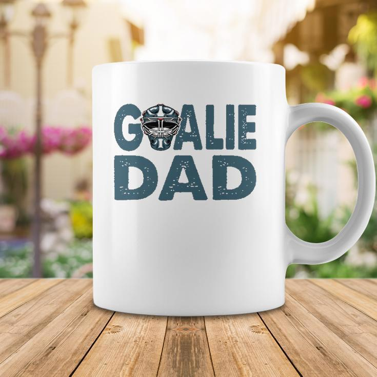 Ice Hockey Helmet Goalie Dad Hockey Player Gift Coffee Mug Unique Gifts