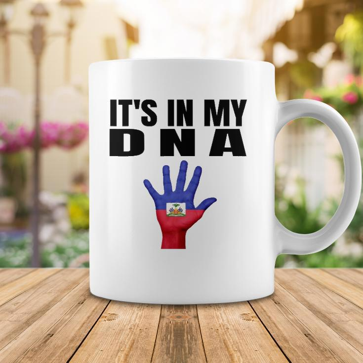 Its In My Dna Haitian Flag Haitian Independence Coffee Mug Unique Gifts