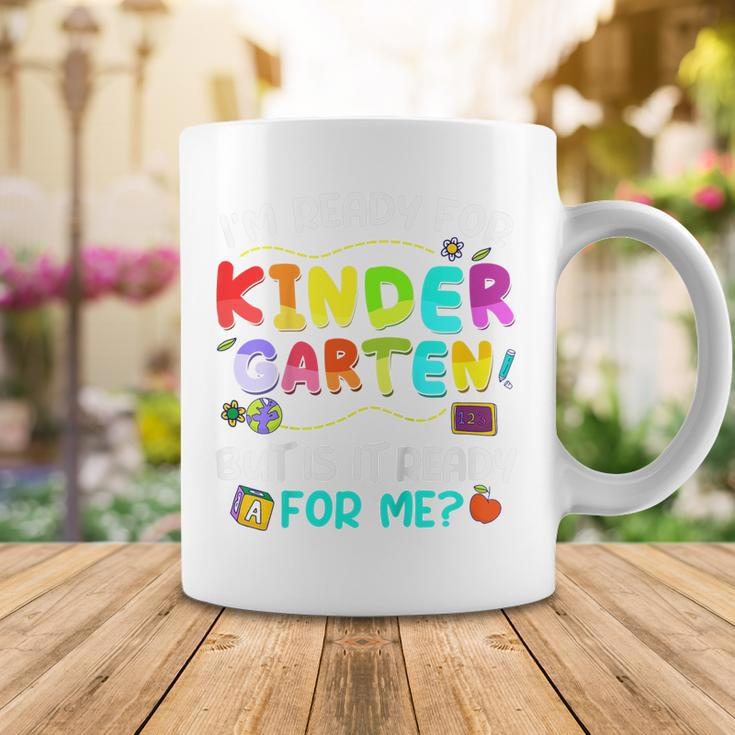 Kids Ready For Kindergarten Back To School First Day Boys Girls Coffee Mug Funny Gifts
