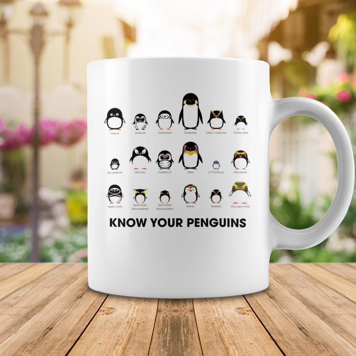 Know Your Penguins Coffee Mug Funny Gifts