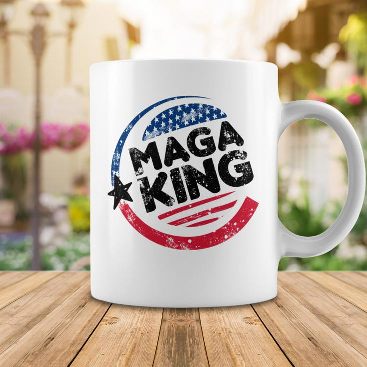 Maga King American Flag Red Blue Usa Lover Gift Coffee Mug Unique Gifts