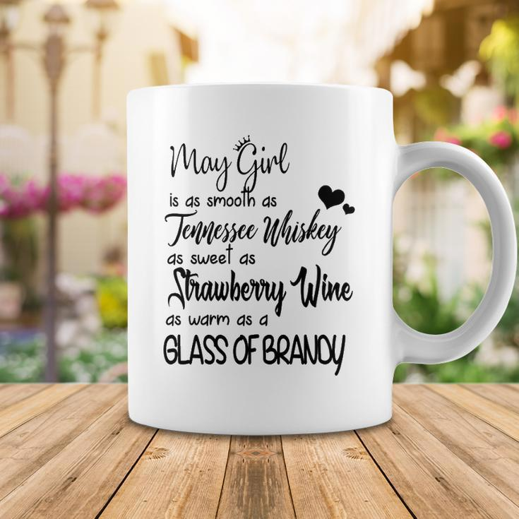 May Girl Is As Sweet As Strawberry Coffee Mug Funny Gifts