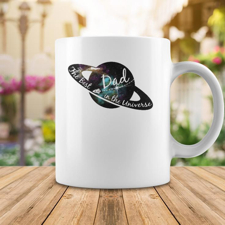 Mens Best Dad In The Universe Fathers Day - Space Nebula Gift Coffee Mug Unique Gifts