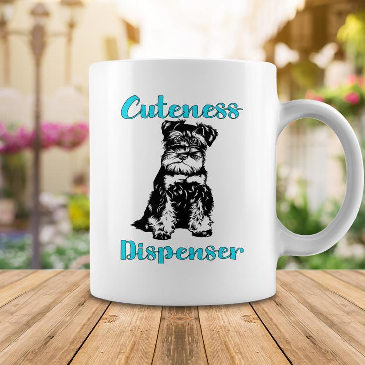 Miniature Schnauzer At Home Cuteness Dispenser Multi Tasking Dog Coffee Mug Funny Gifts