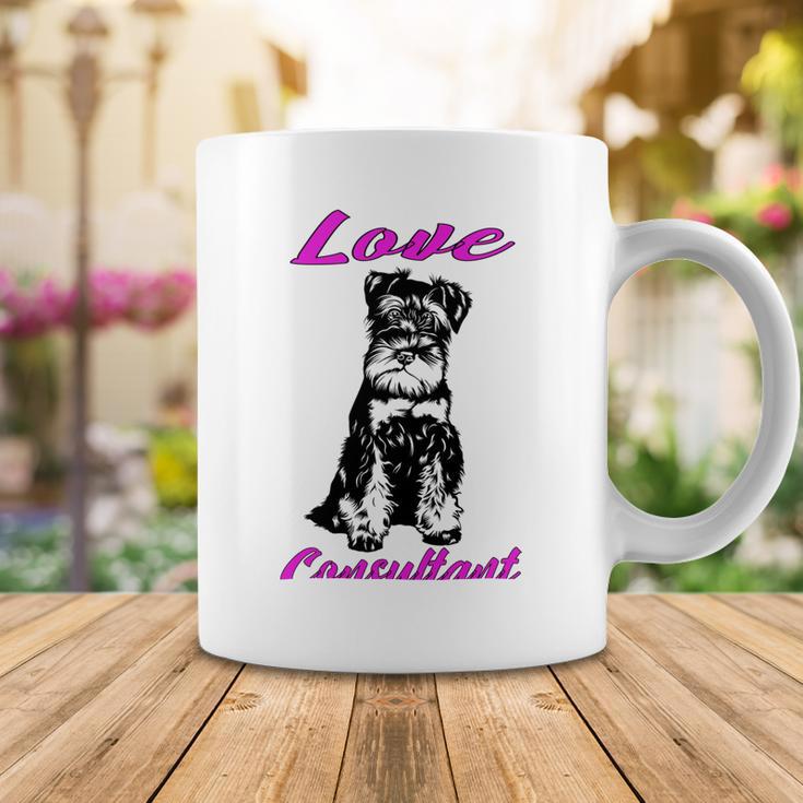 Miniature Schnauzer At Home Love Consultant Multi Tasking Dog Coffee Mug Funny Gifts