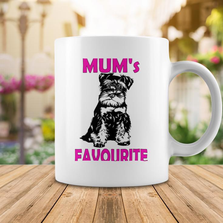 Miniature Schnauzer At Home Mums Favourite Multi Tasking Dog Coffee Mug Funny Gifts