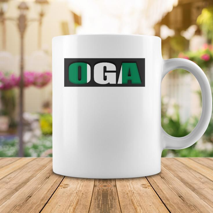 Oga Nigeria Slogan Nigerian Naija Nigeria Flag Coffee Mug Unique Gifts