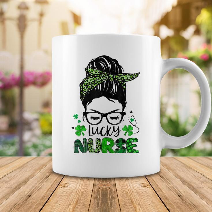 One Lucky Nurse St Patricks Day For Women Funny Nurse Coffee Mug Funny Gifts