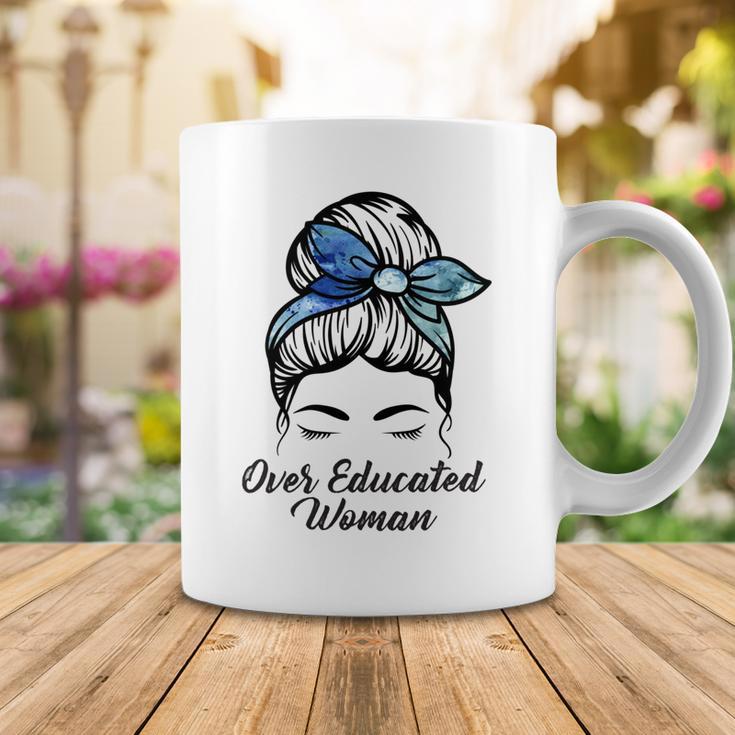 Over Educated Women Coffee Mug Funny Gifts