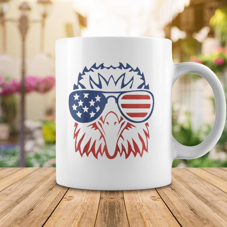 Patriotic Eagle 4Th Of July Usa American Flagraglan Baseball Coffee Mug Unique Gifts