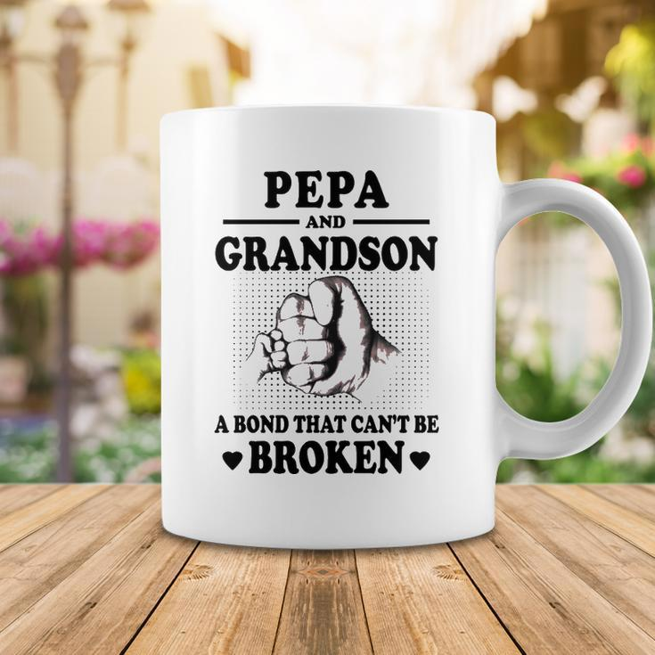 Pepa Grandpa Gift Pepa And Grandson A Bond That Cant Be Broken Coffee Mug Funny Gifts